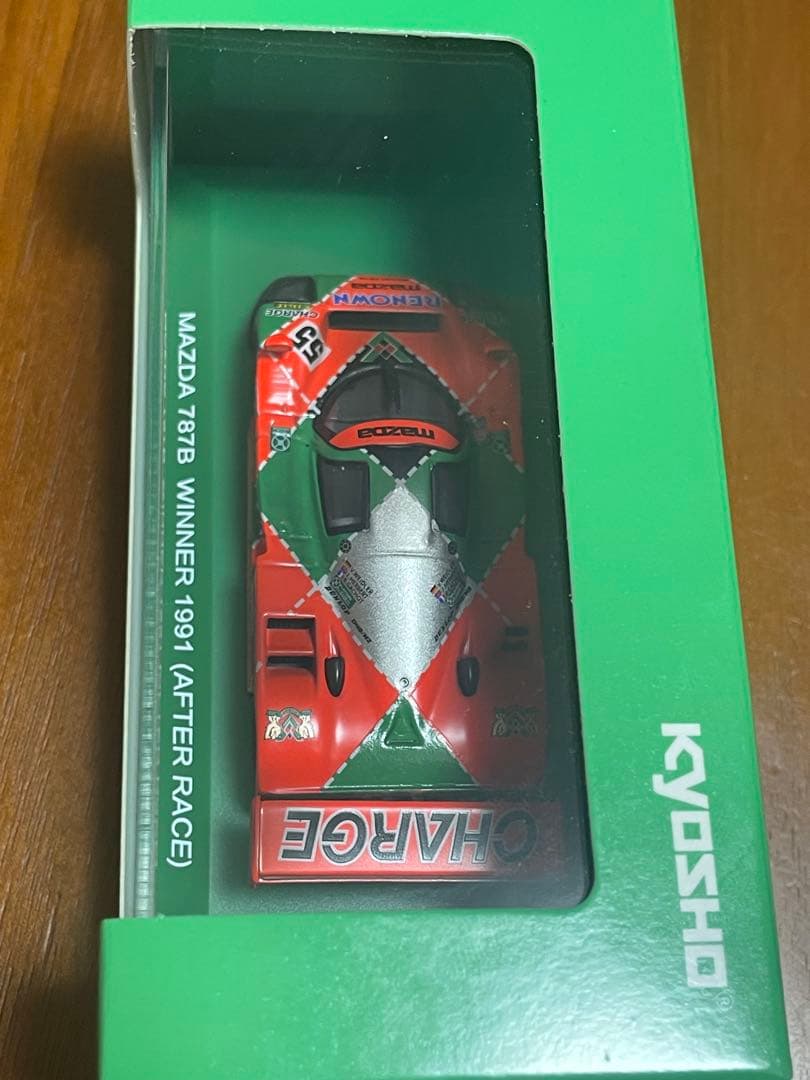 【最終値下げ】限定500個 京商　1/64マツダ 787B（ウェザリング仕様）