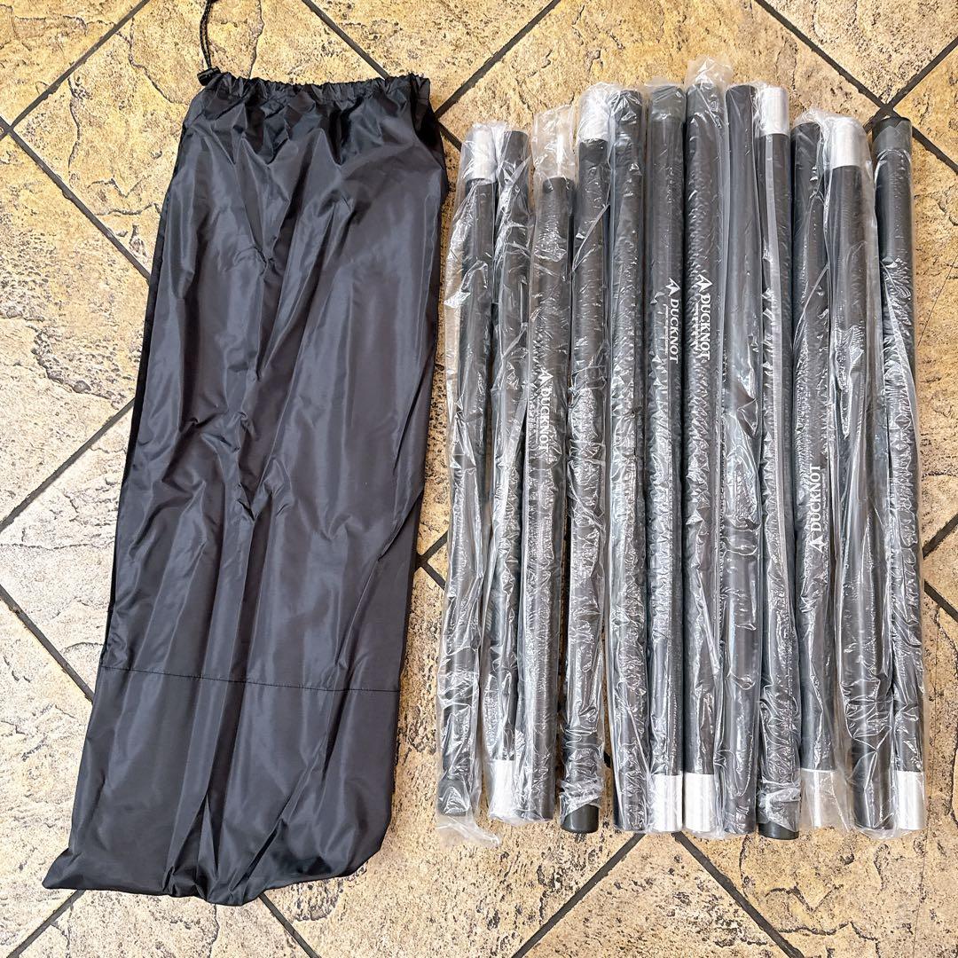 【未使用・現行型】DUCKNOT ハンティングヘキサ T/C SW チャコール