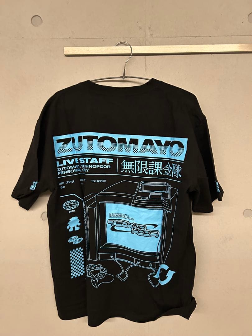 ずっと真夜中でいいのに。 テクノプア スタッフT Lサイズ バンダナ