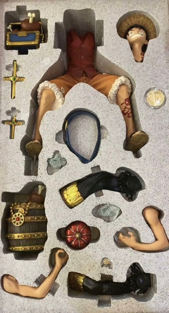 ONE PIECE ログコレクション スタチューシリーズ　モンキー・D・ルフィ