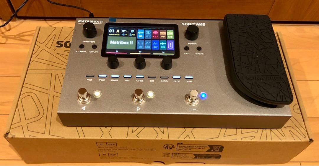 SONICAKE MATRIBOX II 高品質マルチエフェクター　美品