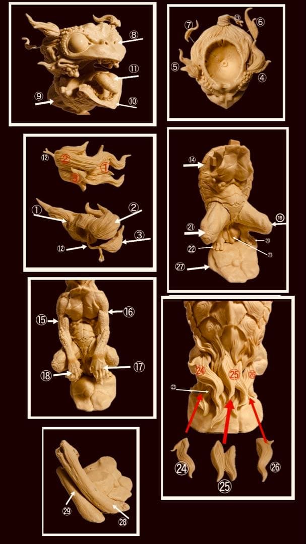 『河童』　レジンキット