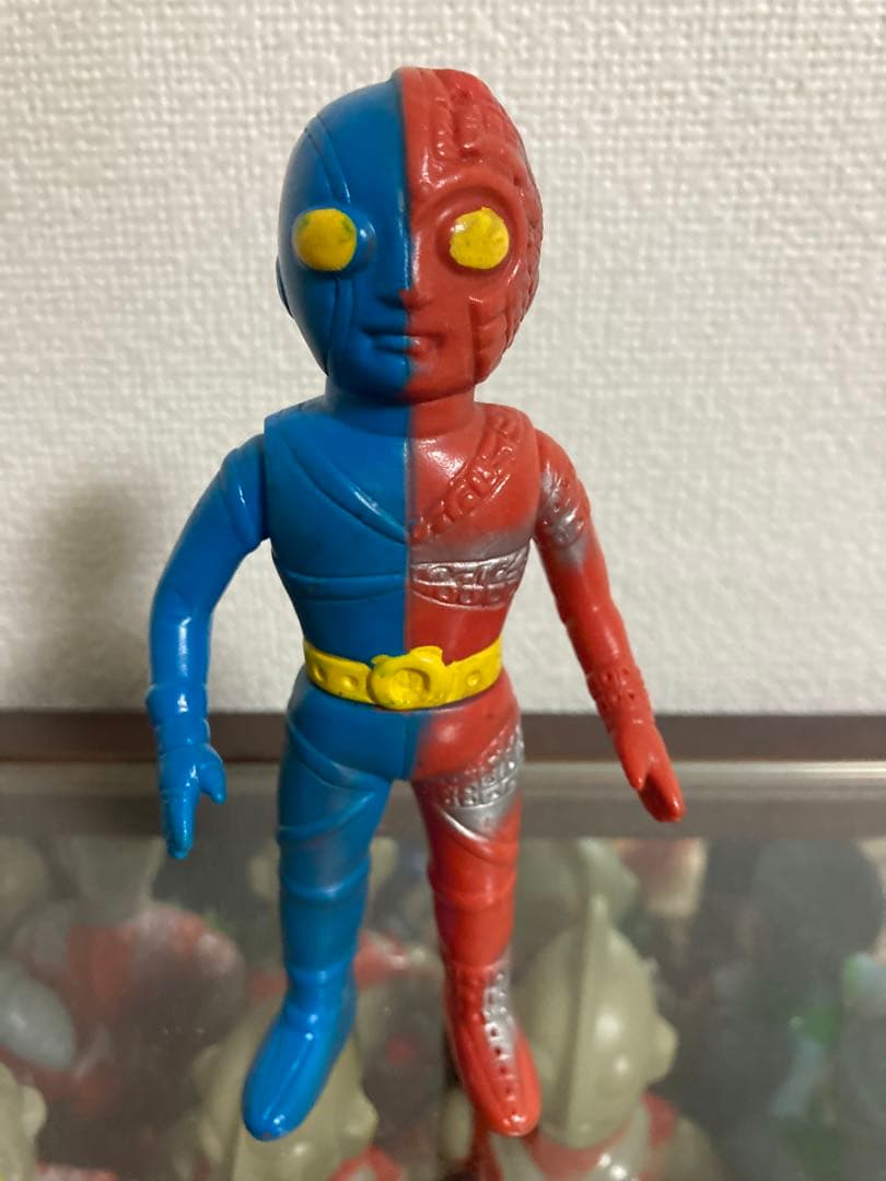 ☆トーストくんさん専用☆ 無版権　パチ　キカイダー　ソフビ　当時物