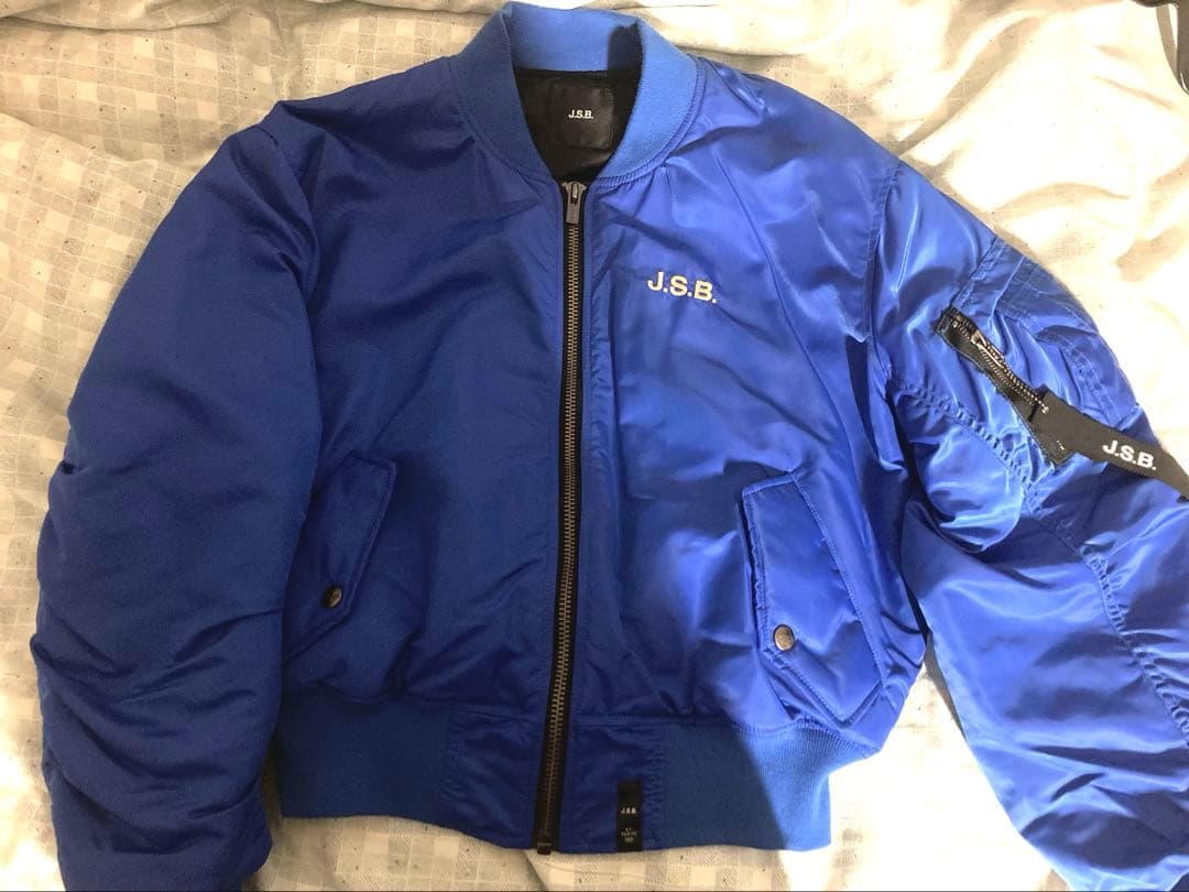 【レア】JSB3 10th MA-1 青 【Sサイズ】