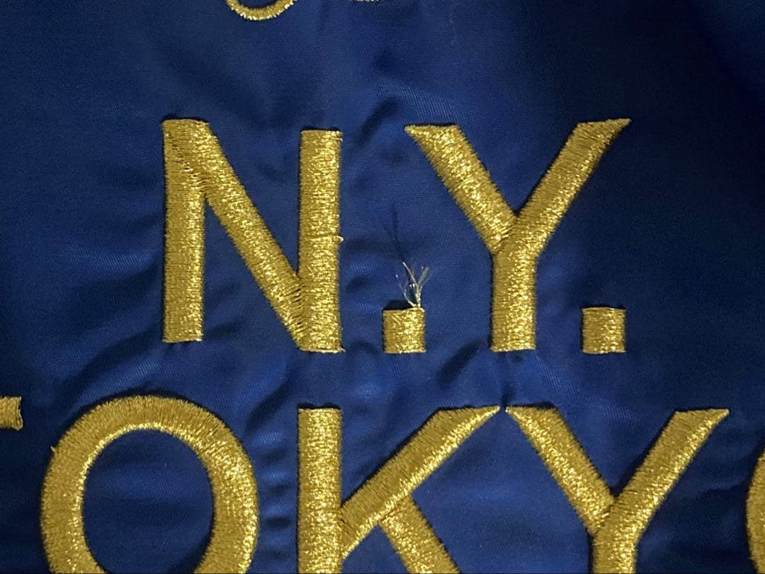 【レア】JSB3 10th MA-1 青 【Sサイズ】