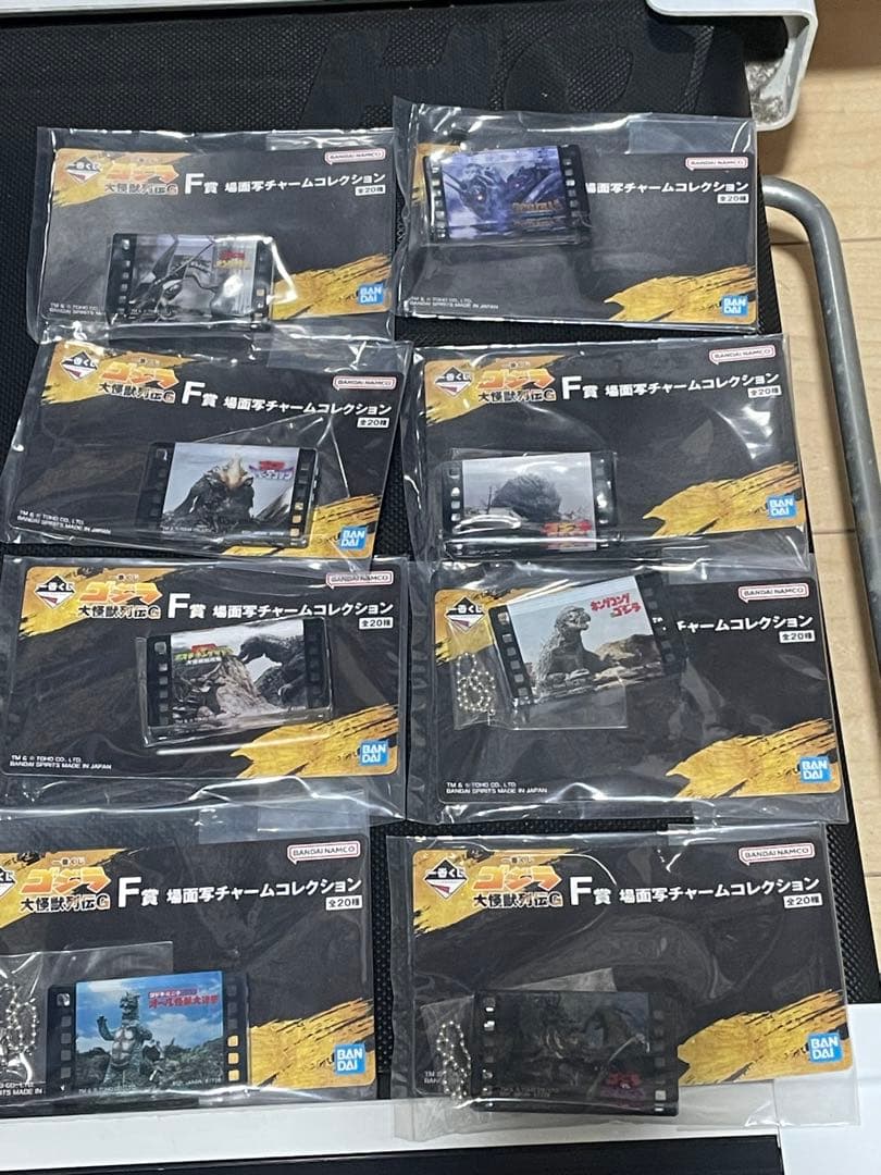 みそきんおまけ付　一番くじ ゴジラ 大怪獣列伝Gフィギュアコンプリート　下位賞付