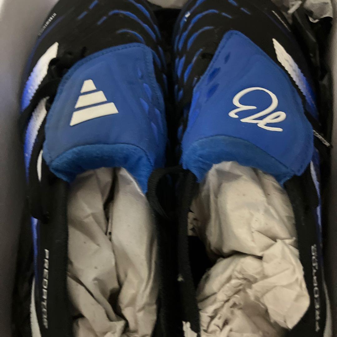 プレデターエリートagベロ付き ベリンガム限定モデルほぼ新品未使用力持ち専用