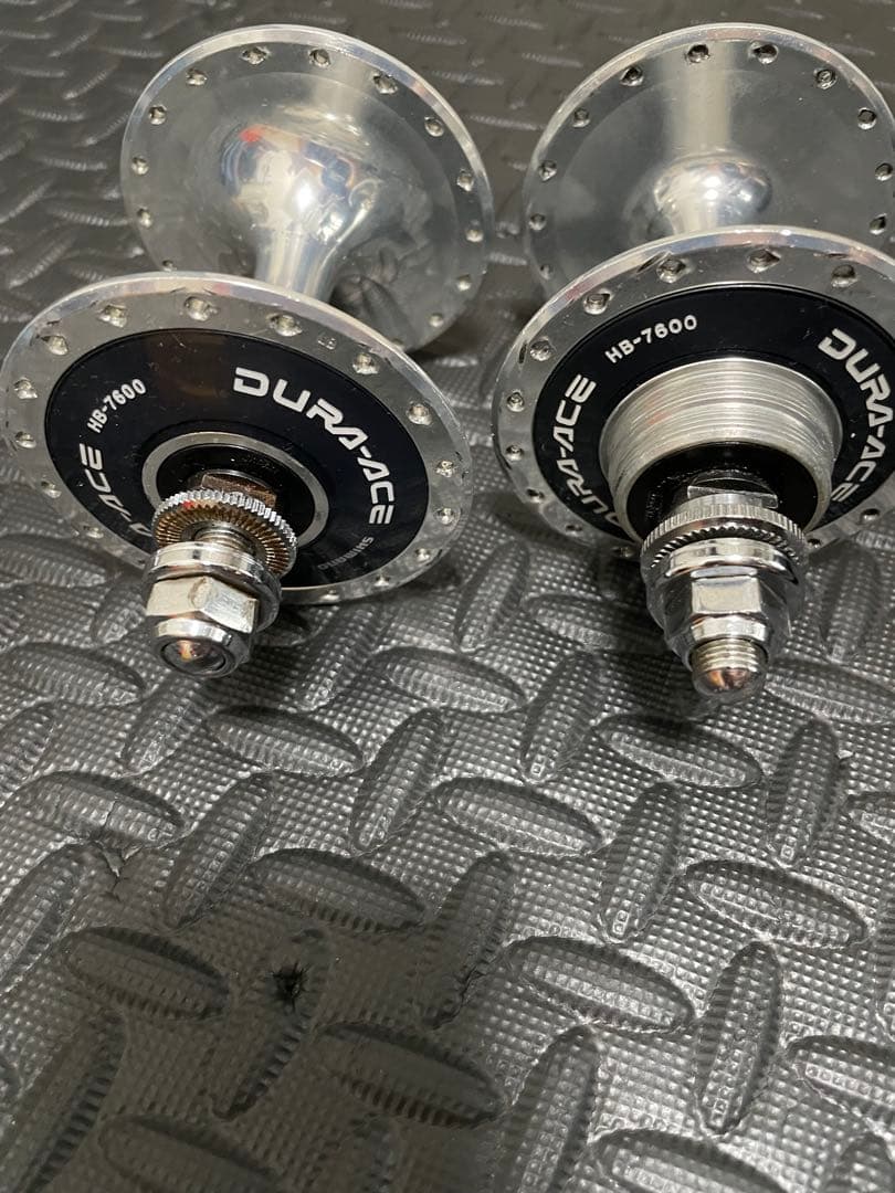 NJS 競輪 DURA-ACE HB-7600 120mm 前後