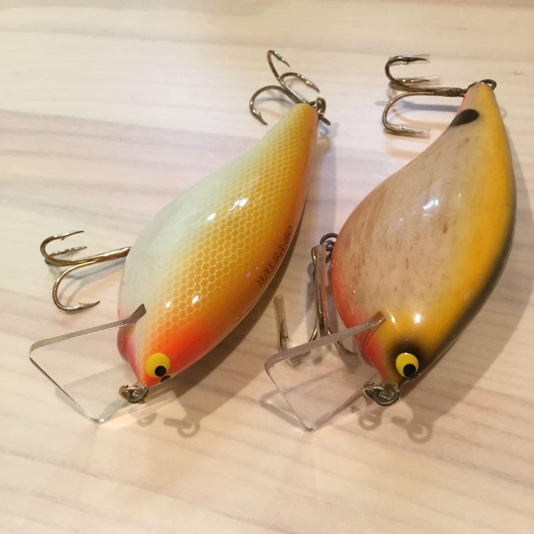 バルサ50 オリジナルサイズ　オールド　タヌキとオレンジヘッド