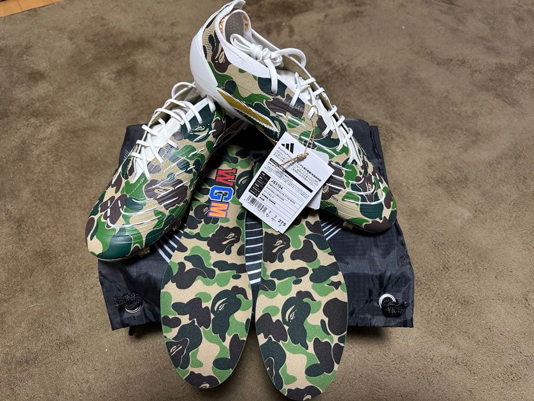 アディダスプレデターエリートFT FG BAPE27.5cm本日まで限定価格❗️❗️