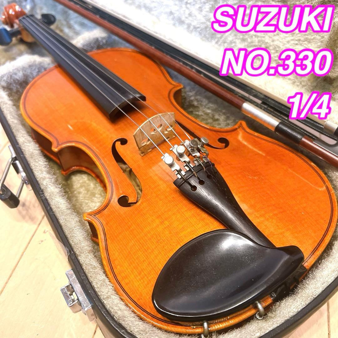 【虎杢】Suzuki violin No.330 1/4 Anno1986年