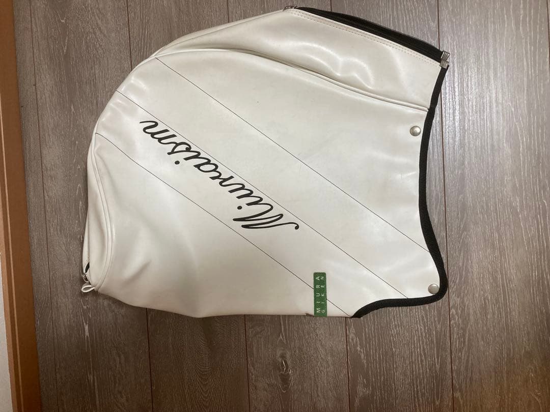 Miura キャディバッグ ホワイト/ブラック