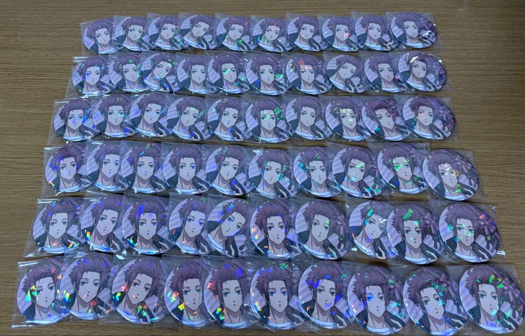 ブルーロック　チョコレート　缶バッジ　糸師冴 60点