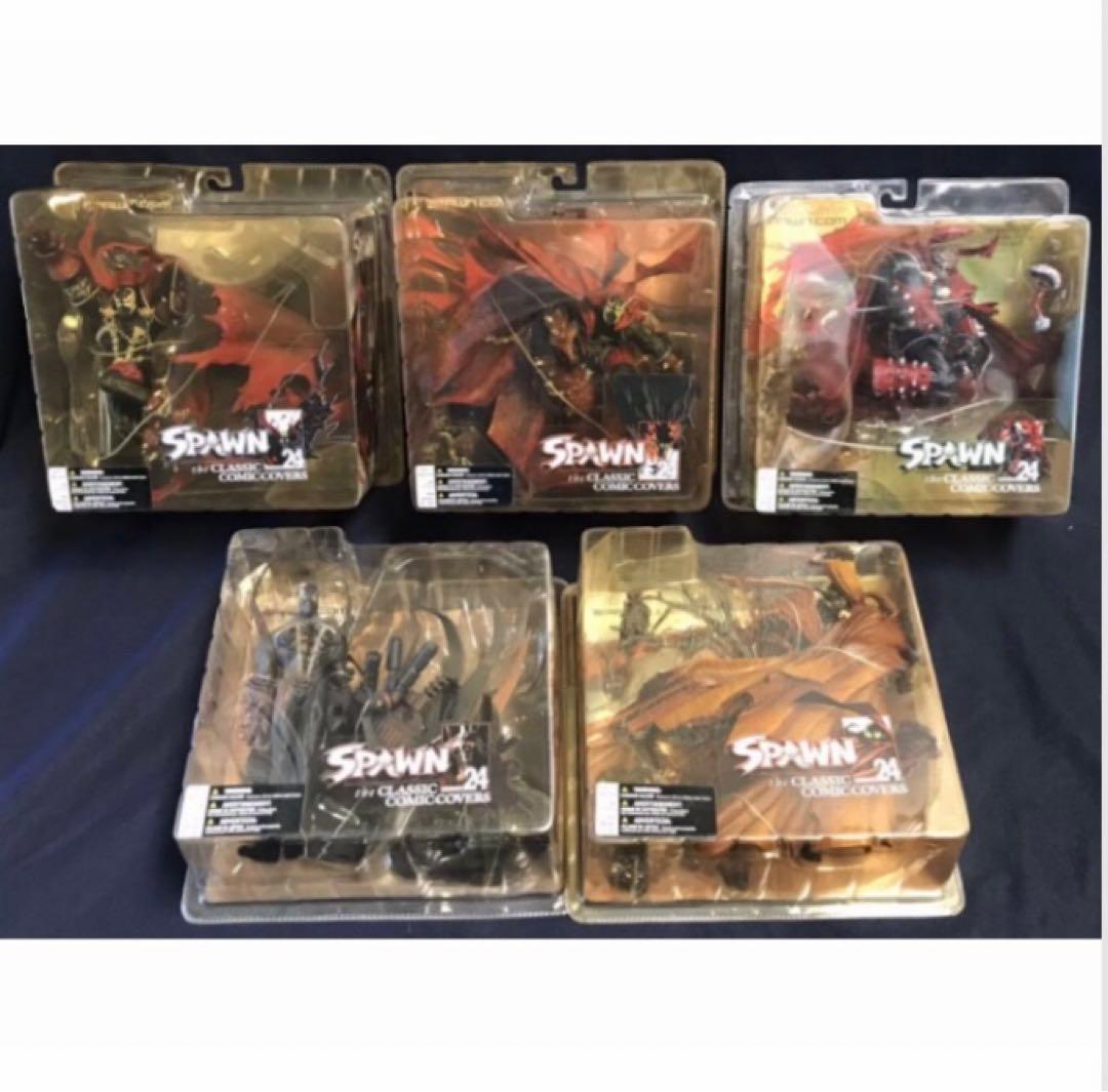 マクファーレン スポーン24 クラシックコミックカバーシリーズ   5種セット