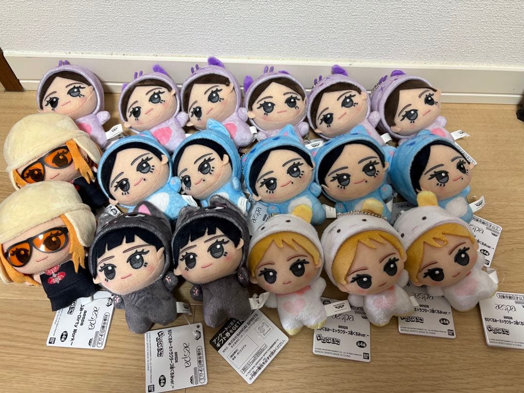 aespa ちびぐるみ キャラクターズ 着ぐるみverなど　18体セット