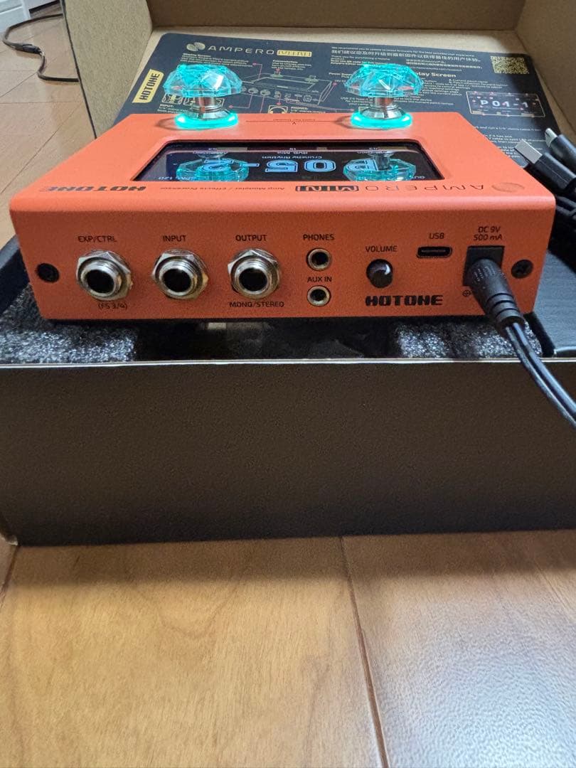 HOTONE ホットトーン/AMPERO MINI/アンペロアンプシミュレーター