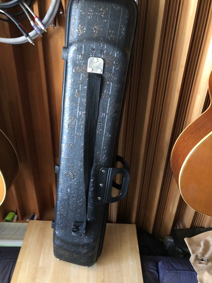二胡　黒檀 金属軸糸巻き　ERシリーズ　中級グレード　ケース　弓、チューナー他