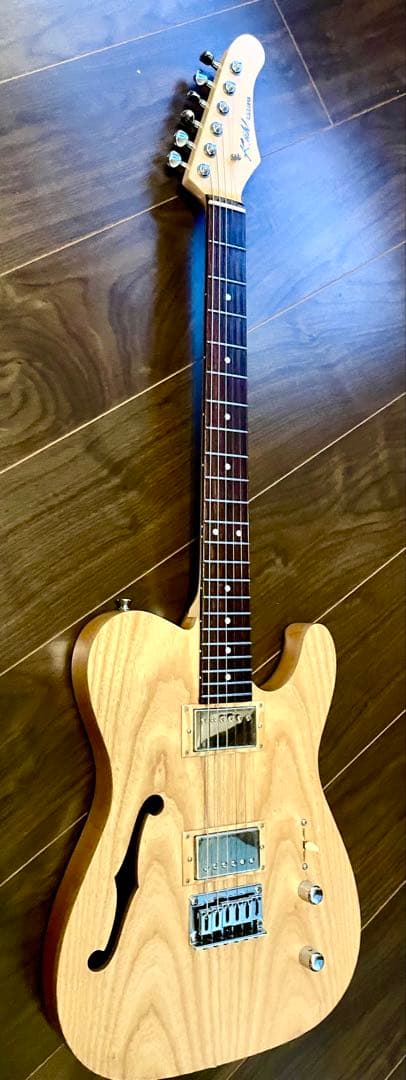 中古　志田工房 kuhl テレキャスター　シンライン　日本製　オーダーギター