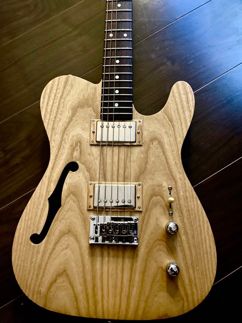 中古　志田工房 kuhl テレキャスター　シンライン　日本製　オーダーギター