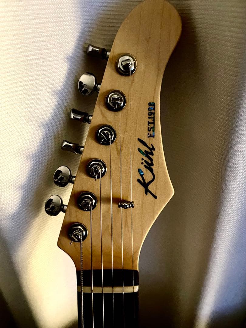 中古　志田工房 kuhl テレキャスター　シンライン　日本製　オーダーギター
