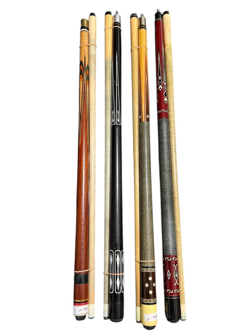 ビリヤードキュー 4本セット