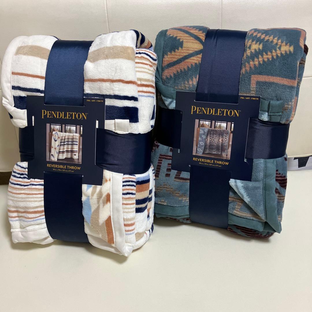 PENDLETON ペンドルトンリバーシブルブランケット　コストコブランケット