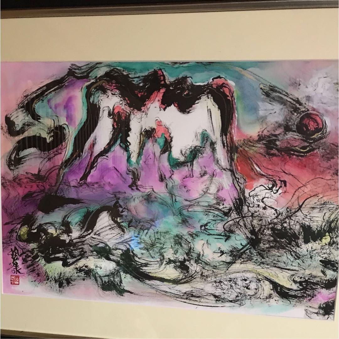 水彩画　人気作家鈴木 康雄 画伯作品 10号