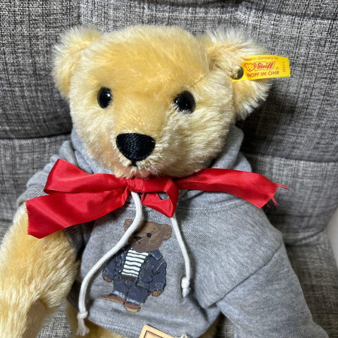 希少★Steiff シュタイフ テディベア　コラボ　クラッシーベア　紙タグ付き