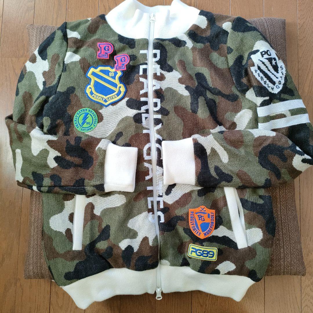 パーリーゲイツ　迷彩　蓄熱　アウター