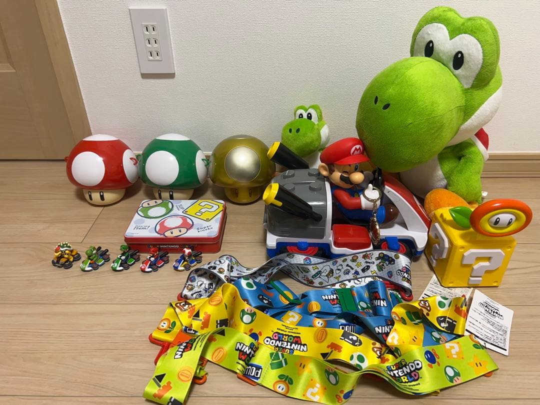 マリオ　USJ ヨッシー　マリオカート　ポップコーンケース　ドリンクケース