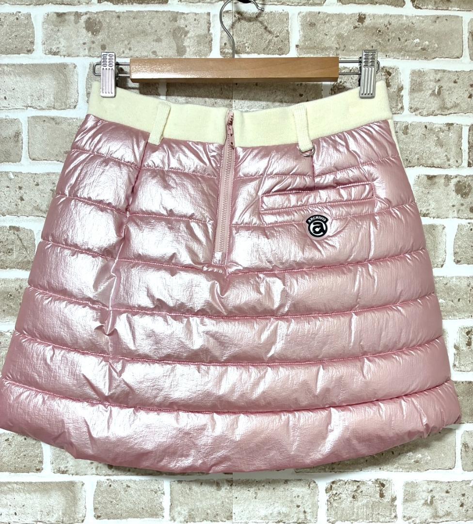 【限定1着】新品 アルチビオ レディース 中綿 スカート サイズ40 ピンク