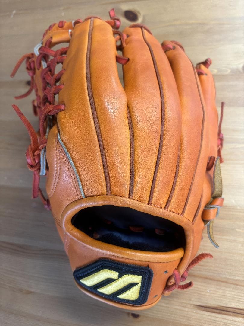 【レア・当時物美品】ミズノプロ 硬式用グラブ　外野　左投げ（ビッグM）