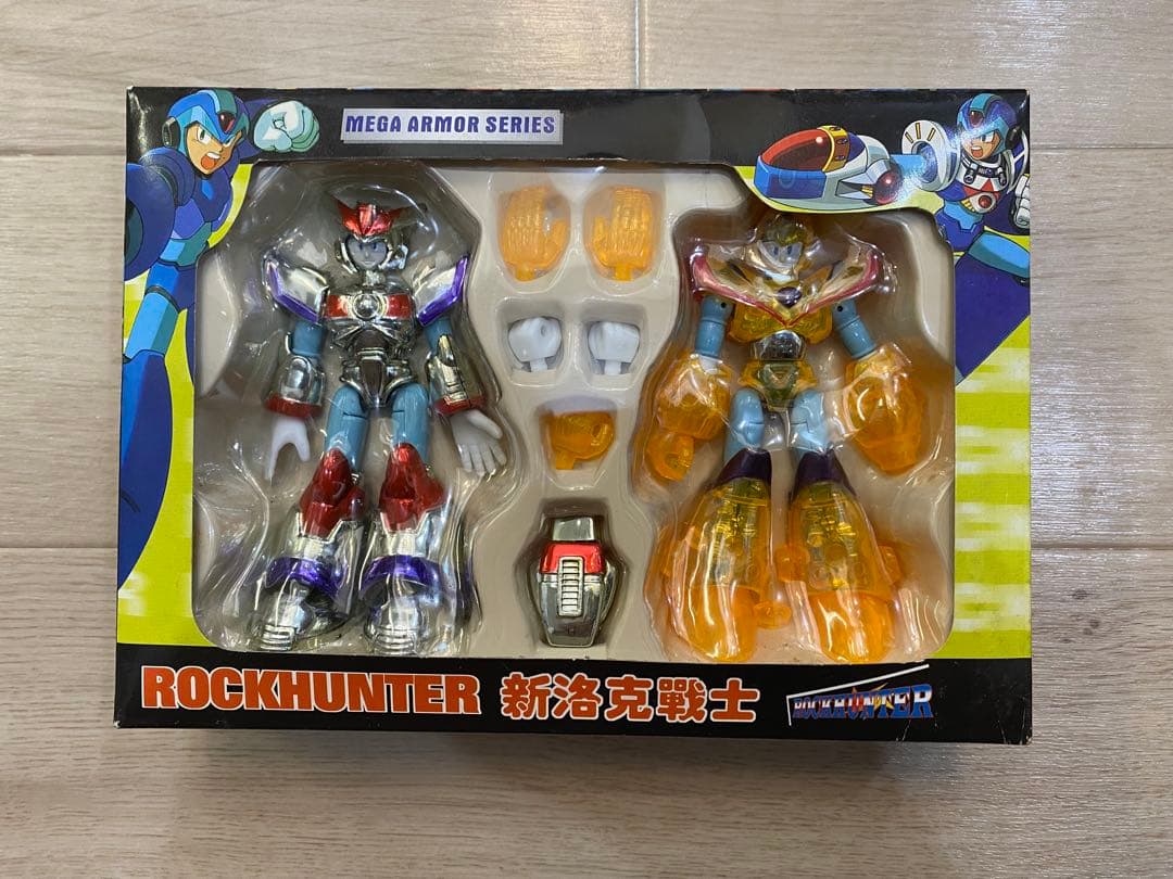 超希少 中国版メガアーマー 新品未開封 Rイクス&マックスアーマー 洛克人