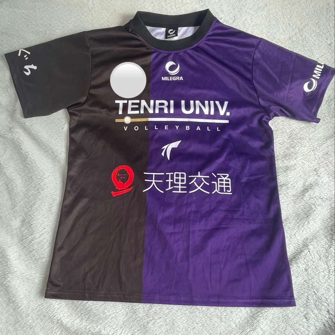 天理大学　天理　男子バレーボール部　バレーボール　練習着　Tシャツ　番号付き