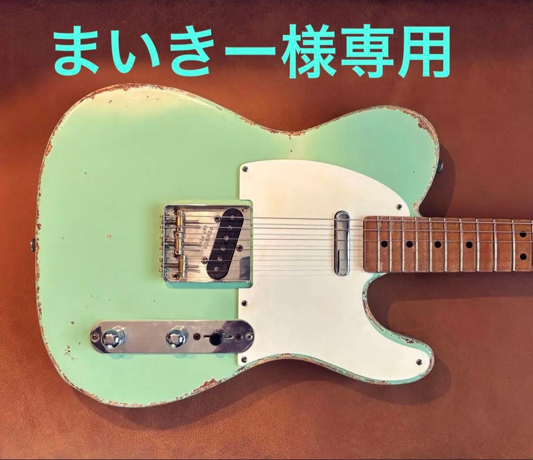 fender JAPAN テレキャスター レリック サーフグリーン