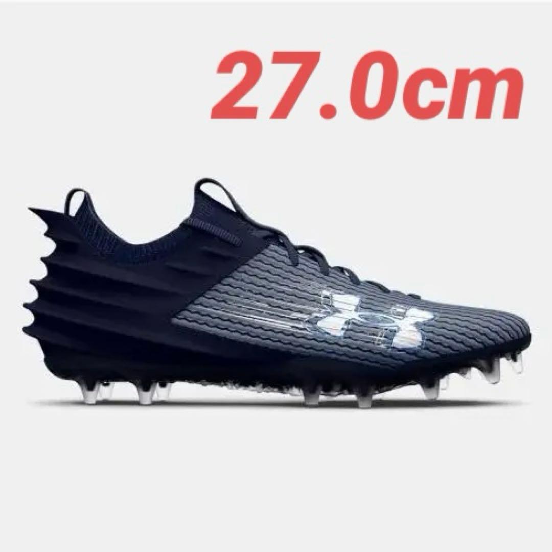 【27cm】UA BLUR SMOKE 2.0 MC アメフト スパイク