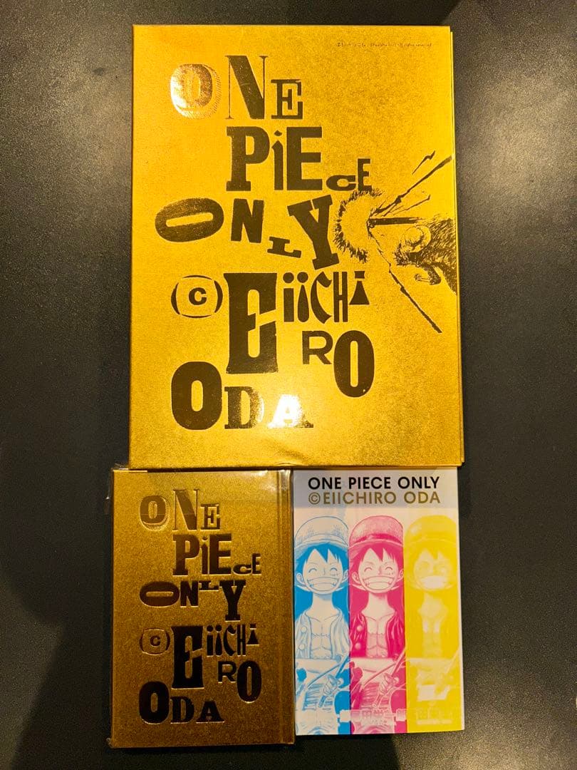 【セット販売】ONE PIECE ONLYコンプリートbox、図録、入場者特典