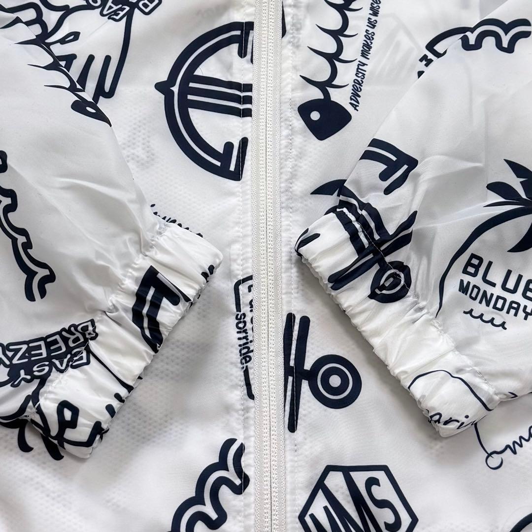 極美品✨ムータマリン ランダムロゴ ジップパーカー セットアップ XL