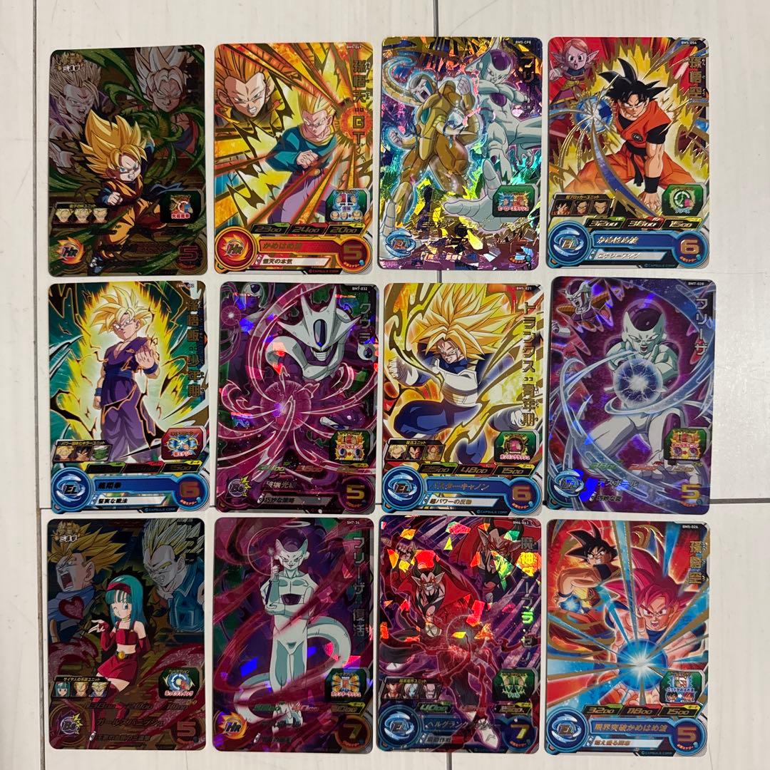 当時物・レア　スーパードラゴンボールヒーローズ　カード12枚　マイナーシール
