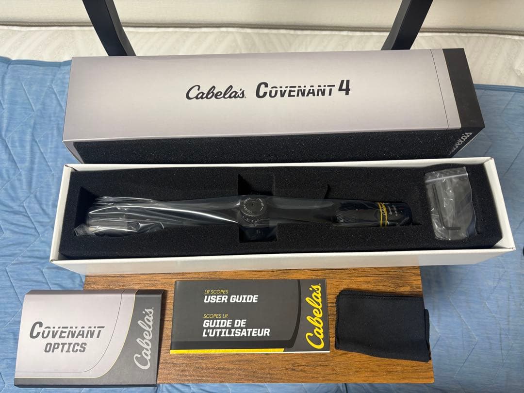 実物 Cabela's Covenant 4 6-24x50 FFPスコープ