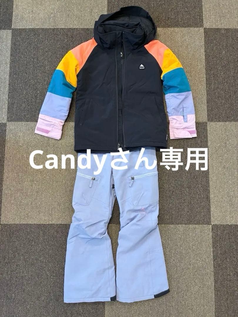 【BURTON】 スノーボードウェアー キッズ　上下　130cm S