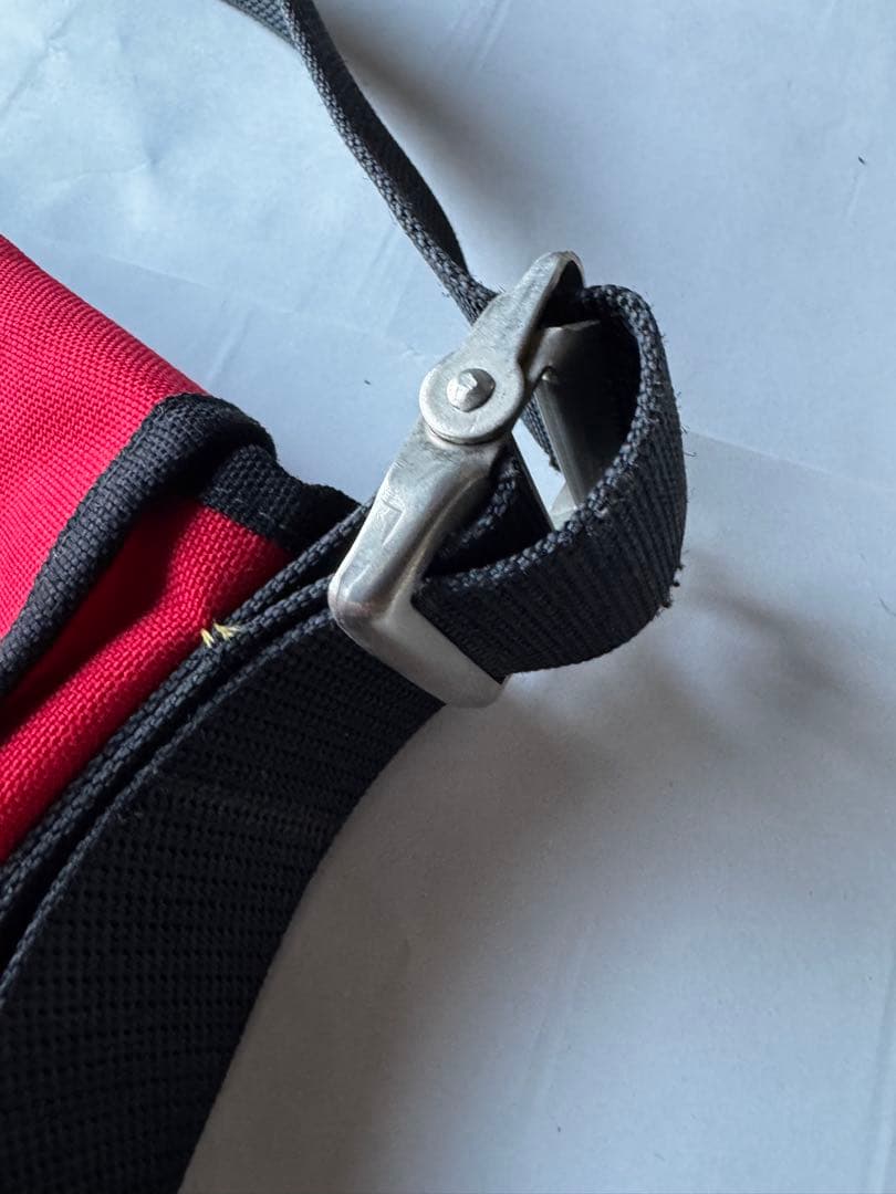 【希少アメリカ製】Manhattan PortageメッセンジャーバッグRED