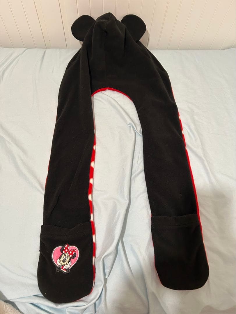 ディズニー　ミニー　マフラーキャップ　パルパルーザ