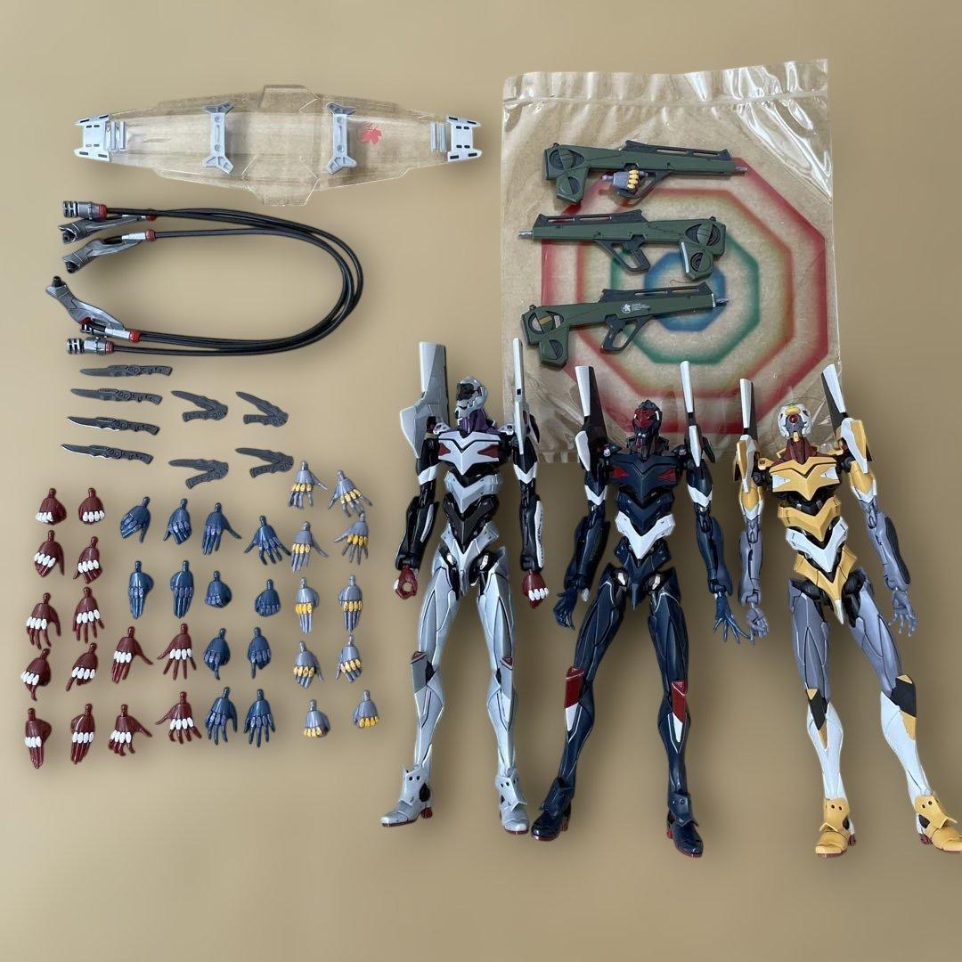 エヴァンゲリオン RG ジャンク 3体 試作零号機、3号機、4号機