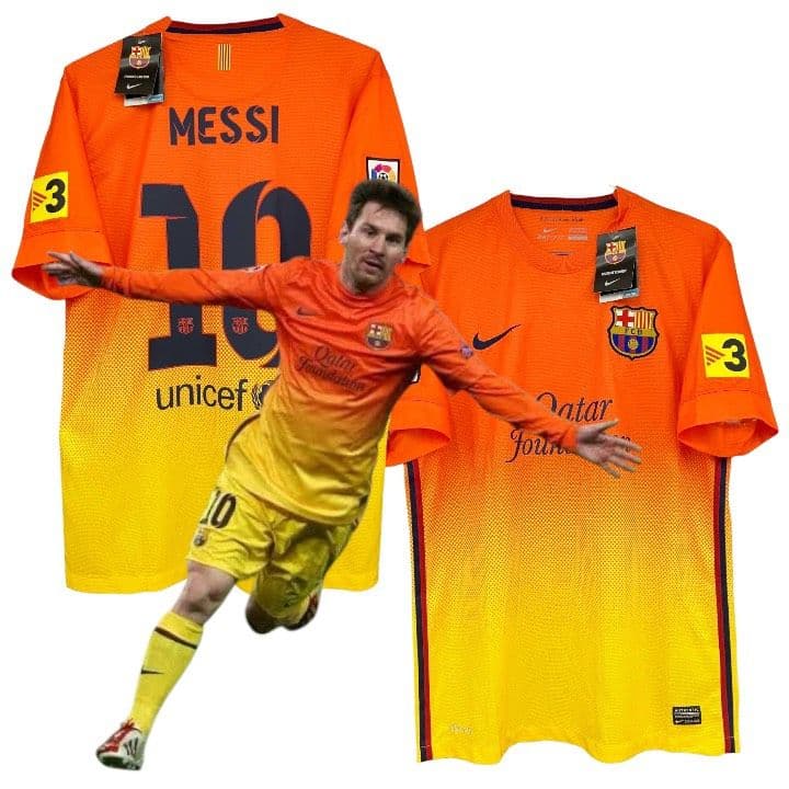 12-13 バルセロナ　メッシ　NIKEオフィシャルユニフォーム