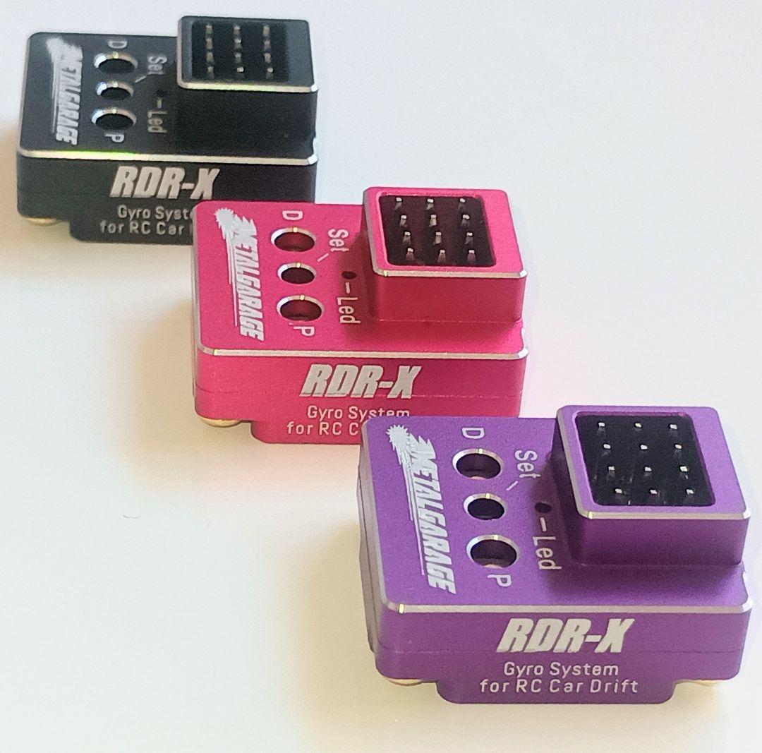 メタルガレージ　4ch ジャイロ　RDR-X 黒　ブラック MG-GY4K