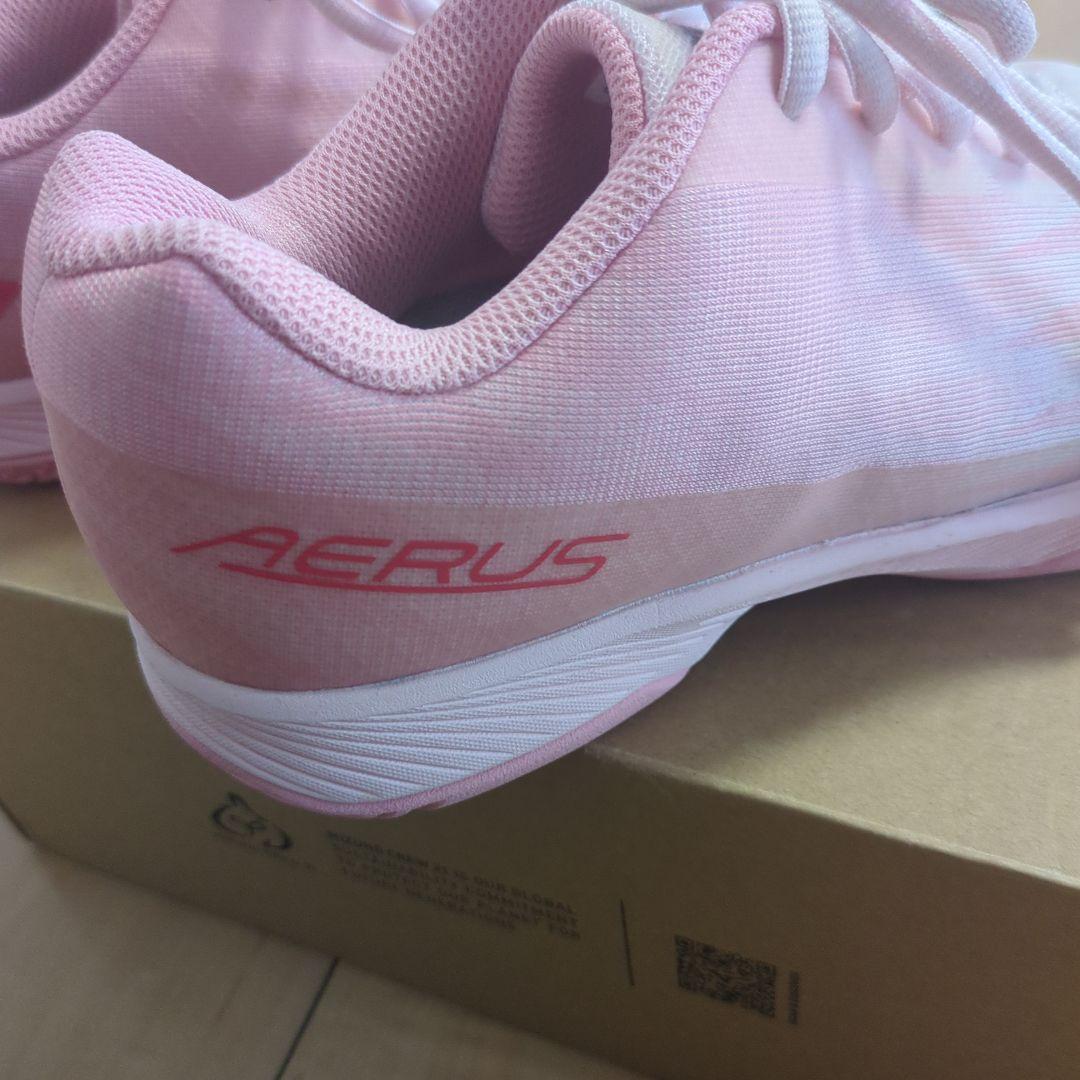 YONEX AERUS ピンク バドミントンシューズ
