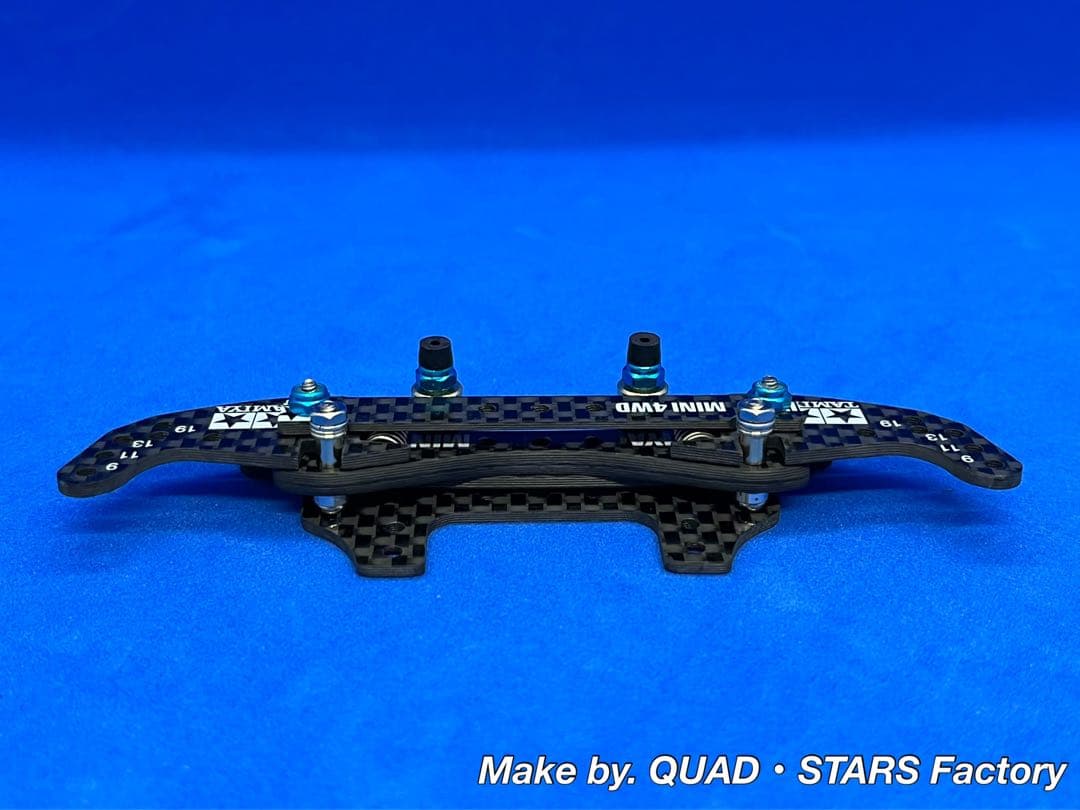 【ミニ四駆・MS用】2軸ATピボット＋1軸リヤアンカー＋リヤスキッド　2021