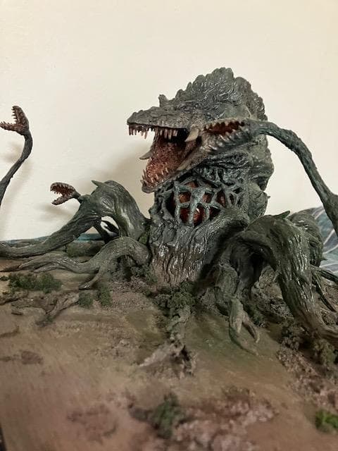 ★ビオランテ 青島文化教材社 ジオラマ仕様 塗装済み完成品★