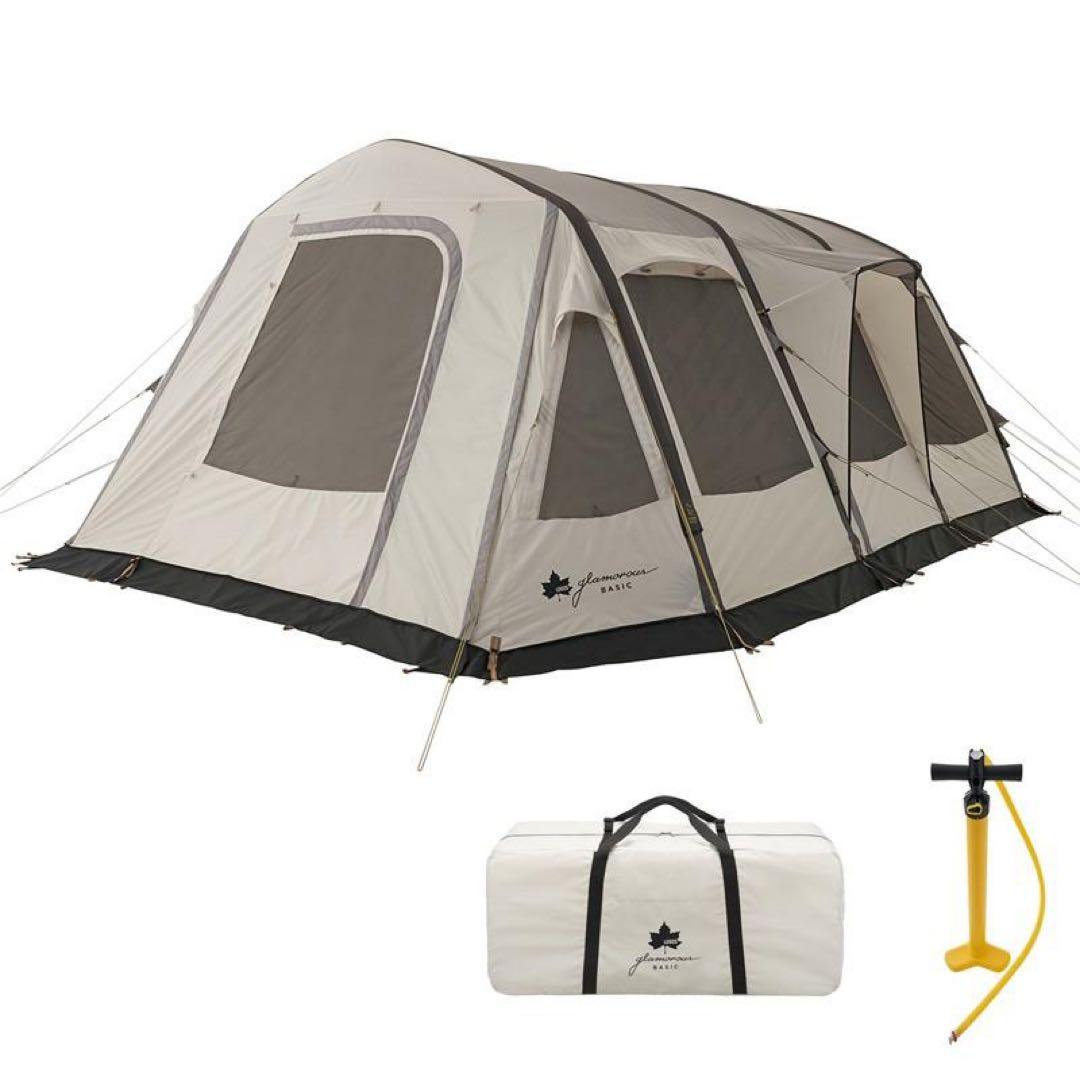 LOGOS グランベーシック エアマジック リビングハウス WXL-AIポンプ付